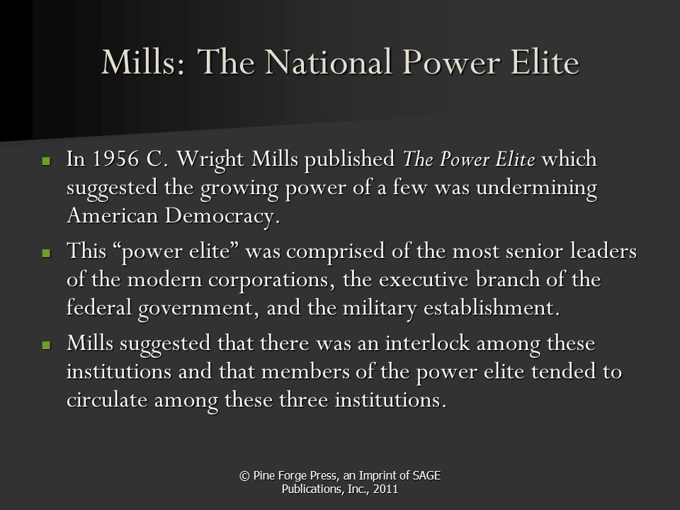 Elites, the Capitalist Class, and Political Power - ppt video